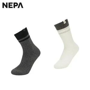 [네파]춘추용/겨울용 남여공용 폴리탐 멜로우삭스 중목 양말 - 7KE8301
