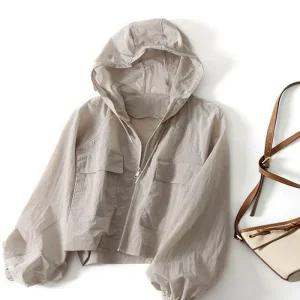 [프로셀러] 간절기아우터 경량바람막이 2컬러 세미크롭 가을점퍼