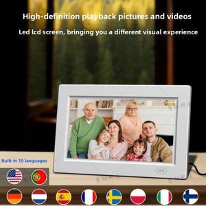 새로운 8 인치 16:9 지능형 고화질 디지털 사진 프레임 전자 플레이어 앨범 장식