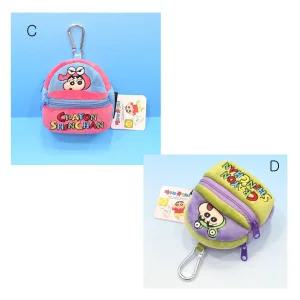 짱구 액션가면 미니 배낭형 투 지퍼 동전지갑