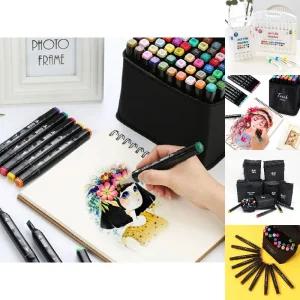 60색 80색 마카펜 디자인 마카세트 미술 드로잉펜/드로잉마카세트/드로잉마카팬/드로잉마카팬세트/디자인마