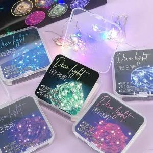 데코 라이트 1000 1박스 32개 / 미니 와이어 전구