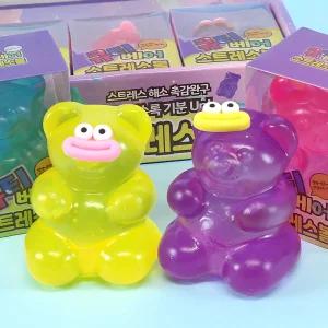 큐티 베어 스트레스볼 1000 랜덤 (405) 스퀴시 빵떡이 말랑이