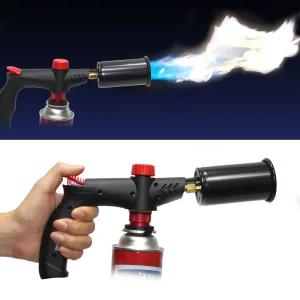 2-8 알덴 빅 가스토치 BIG-500 자동점화 캠핑 토치 이소가스 부탄 겸용