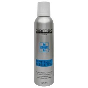 바이오메드 리페어 스캘프 버블틱 300ml 쿨링감 홈케어 두피진정관리 케어 마사지