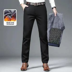 바이크 바지 모터사이클 팬츠 라이딩 방한  가을/겨울 캐주얼 니트 남성 4면 신축성 다림질 없음 블랙 스트