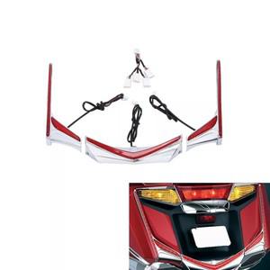 골드윙 펜더 팁 런 브레이크 LED 라이트 스트립  혼다 골드윙 GL1800 2012-2017 F6B 2013 오토바이