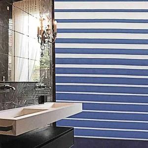 [골드스마일]방수 중형 커튼 스트라이프 욕실 샤워 화장실 커텐