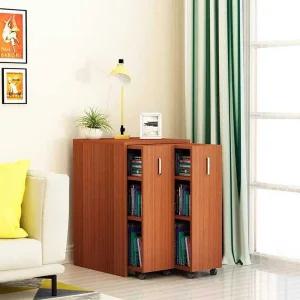 거실 슬라이딩책장 조립식 슬림 책장 책꽂이 낮은 틈새