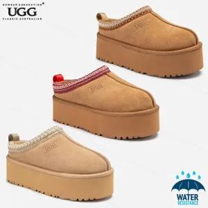 [정품] 오즈웨어 호주 어그슬리퍼 6CM 키높이굽 슈퍼 시드니 슬립온 OB780PP