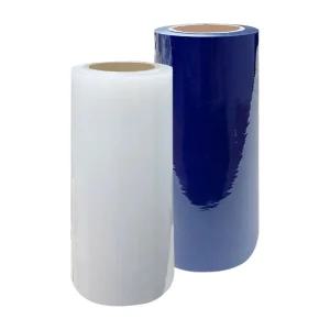 BLEX 보호테이프 투명 청색 300mm x 150M필름 포장재 스트래치 트레 래칭 래핑 포장랩 파렛 빠렛 공업용 용