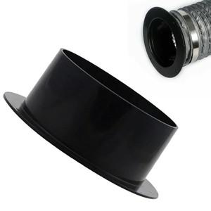 ABS 스트레이트 파이프 플랜지 커넥터, 환기 덕트 에어 홈 개선 액세서리, 50mm/150mm 부속 120mm플렌지