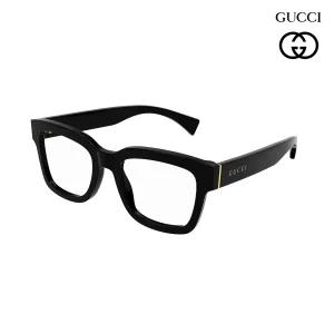 구찌 GG1138O-001 블랙 스퀘어 뿔테 안경 남녀공용