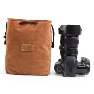 카메라 가방 파우치 미러리스 렌즈 이동가방 카메라 파우치 백 수납 스크래치방지 악세사리 플리스