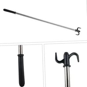 옷가게 옷걸이 높은 집게봉 매장 옷가게 집게 정리 디스플레이 행거 의류 옷봉 집기 도구