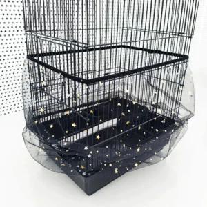 새장 메쉬 커버 덮개 밴딩 인테리어 별 중형 새장 메쉬 커버 덮개 밴딩