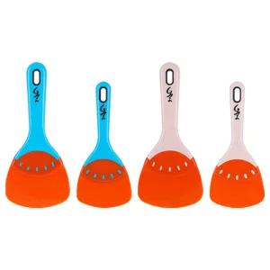 바이오 싹싹 클린 주걱 (색상랜덤) 알뜰 실리콘 조리도구 기구 국자 국산