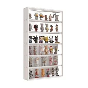 벽걸이 피규어 장식장 5단 전시대 쇼케이스 인형 투명