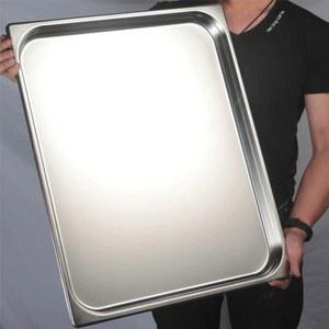 대형 스텐 바트 보관용기 업소용 80x50x7cm 식당 사각밧드 급식통