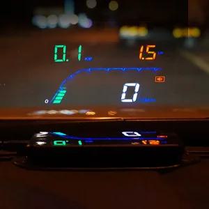 차량용헤드업디스 자동차용 OBD헤드업디스 A6 모델 차량정보 HUD 차량용HUD