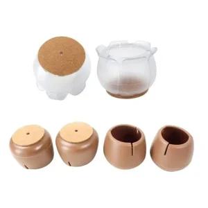 긁힘 소음방지 가구발 커버-대 4p 소음방지 바닥보호 장판보호