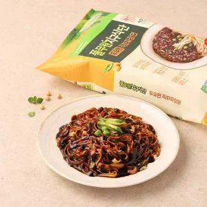 풀무원_지구식단 두유면 직화짜장2인(383g)