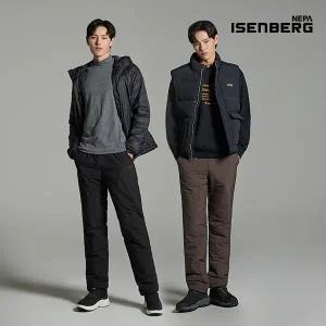 [네파이젠벅] 레귤러핏 패딩 팬츠 남성 2종세트