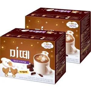 동서 미떼 핫초코 강아지 마시멜로팩 10T X 2개