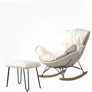 1인용 소파 흔들의자 독서 안 수면의자 오렌지 무중력