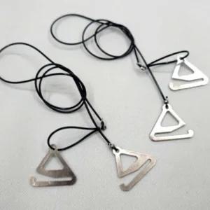 [피커]실브끈 얇은 누드브라끈 블랙