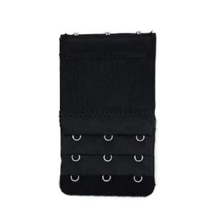 [피커]브라 연결고리 연결끈 탄성 연장후크 블랙 3버튼