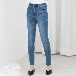 [하프클럽/]데이트 신상 청스키니 빅사이즈 여성의류 여성스키니