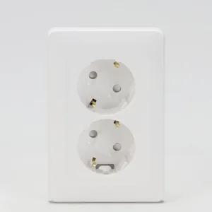 국산 신동아 와이드 베가 2구 콘센트/커버/매립형/마감판/가정용/매입/벽체/깔끔한/리모델링