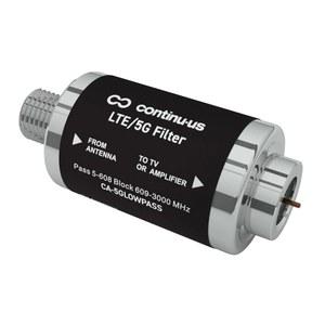 [미국배송] LTE 5G 필터 BY CONTINU.US | TV 신호 개선 및 향상. 텔레비전 안테나 정화기 4G / 필터 휴대폰 타워의 간섭 감소 플러그 앤 플레이