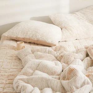 페스츄리 3COLOR 10mm꼬임극세사 차렵이불/세트/침대패드 (SS)(Q/K)