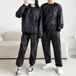 [라일리의류] Rly 땀복 세트 트레이닝 헬스복 운동 상의 하의 남녀