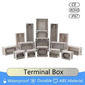 IP67 야외 플라스틱 분전함 단자 배선함 방수 케이블 분배함 산업용 전자 인클로저