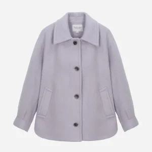 [써스데이아일랜드]블루종 하프 코트 t248mct237