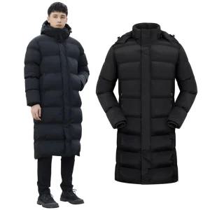 남성 겨울 패딩 윈터 방한 후드 롱점퍼