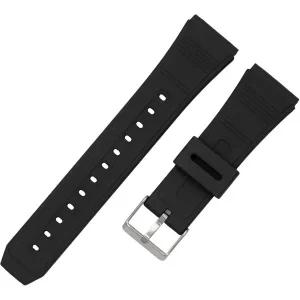 시계줄 호환 줄질 스트랩 액세서리 클레퍼 KU 30 09인치 22mm 우레탄 버클 포함 검정색 캐주얼