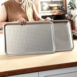 대형 스텐 타공 대용량 테리어S 튀김망 휴게소 사각스테인레스튀김망 채반 체반