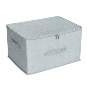 자물쇠 가방 정리 수납함 여행 01 리빙박스 클립 회색 상자 보관함 휴대용 도난