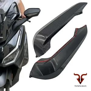 포르자350 사이드바이저 레드쉴드 23 커버 무릎