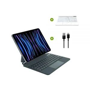 삼성 갤럭시탭 S10 FE 10.9인치 매직 블루투스 키보드 케이스 S9FE S9 S8 S7 공용 한국어