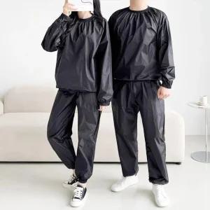 ONM 남녀공용 스웨드 땀복 운동복 세트 SD-2509