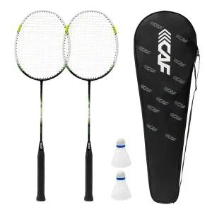 [보리보리/르까프 키즈]르까프 POWER 900 초경량 배드민턴 라켓 채 셔틀콕 가방 세트 LE5O014GRN