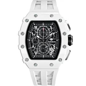 [Tsar Bomba] 차르 봄바 TB8204QA-01 남성 시계 엘리멘타 크로노그래프 44mm 5ATM - 관부가세 포함