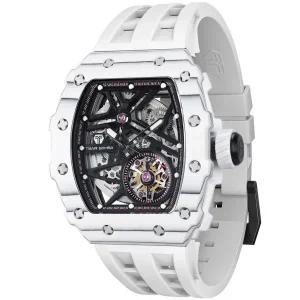 [Tsar Bomba] 차르 봄바 TB8209CF-05 남성 시계 엘리멘타르 카본 파이버 오토매틱 44mm 5ATM - 관부가세 포