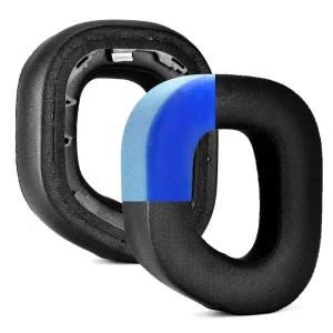 커세어 HS80 MAX RGB 패드 호환 헤드폰 헤드셋 교체 이어 패드 호환 쿠션 커버 쿨링 이어패드 호환 좌우