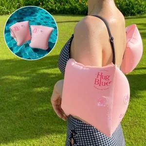 허그블루 성인 아동 프리미엄 암튜브 암링, 핑크, 1세트